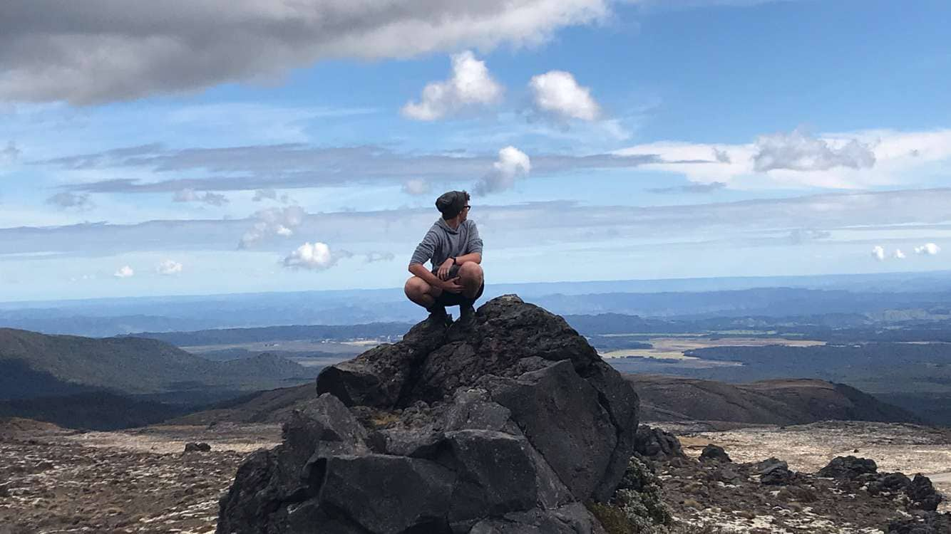 Me at the Tongariro Crossing